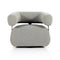 Gareth Swivel Chair  option Torrance Silver