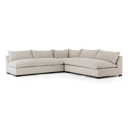 Four Hands Grant 3-Piece Sectional - 2Modern