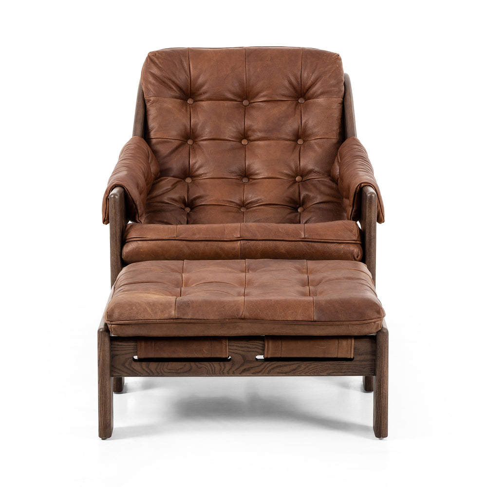 Halston Lounge Chair with Ottoman