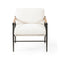 Rowen Lounge Chair  option Fayette Cloud / Toasted Oak