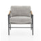 Rowen Lounge Chair  option Thames Raven / Toasted Oak