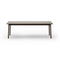 Ana Extendable Dining Table  option Almond Nano Laminate/Oak Smoked Oiled Stained