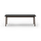 Ana Extendable Dining Table  option Black Nano Laminate/Oak Smoked Oiled Stained