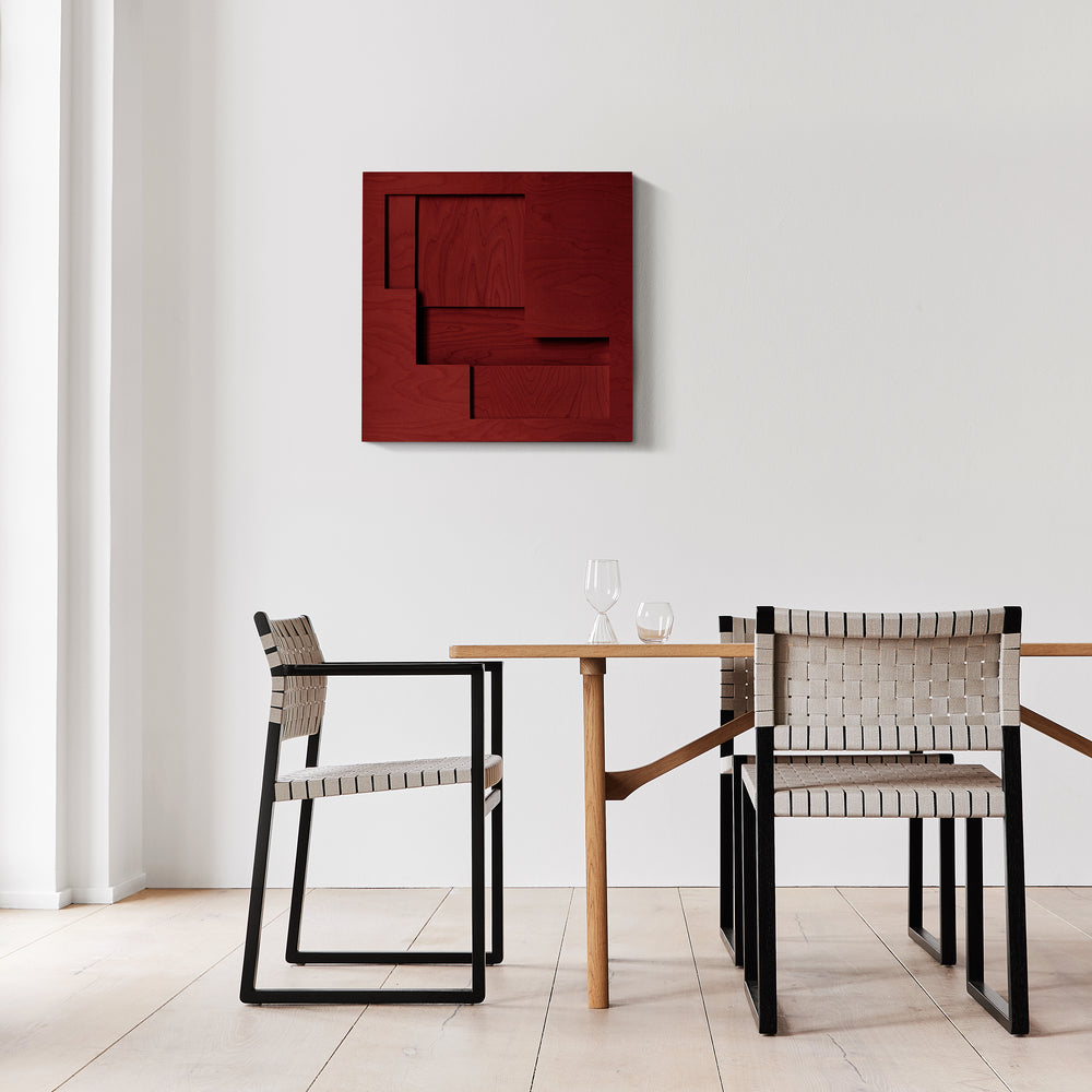 BM62 Linen Webbing Armchair