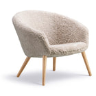 Ditzel Sheepskin Lounge Chair