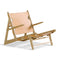Hunting Lounge Chair  option Natural Leather