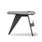 Risom Magazine Table  option Oak Black Lacquered