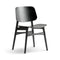 Soborg Chair  option Oak Black Lacquered