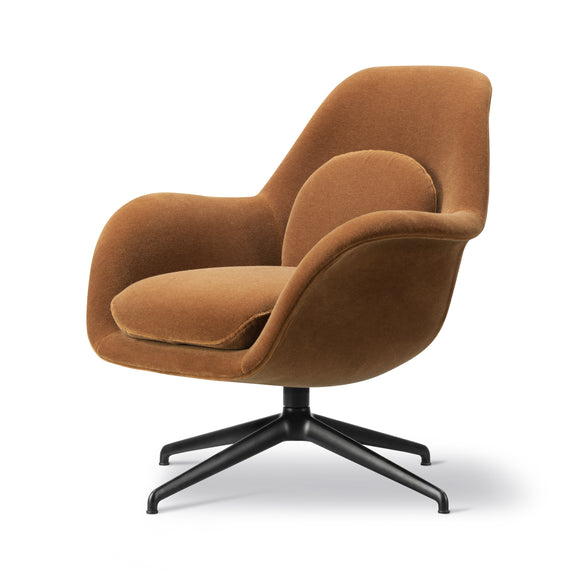 Swoon Petit Lounge Chair with Swivel Base