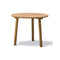 Taro Round Dining Table  option Oak Oiled