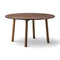 Taro Round Dining Table  option Oak Smoked Oiled