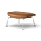 Wegner Ottoman  option 75 Cognac Primo Leather