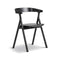 Yksi Chair  option Oak Black Lacquered
