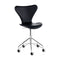 Series 7 Upholstered Task Chair  option Leather Essential Black