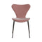Series 7 Upholstered Chair  option Belfast Misty Rose Velvet / Brown Bronze