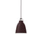 Caravaggio Matte Pendant Light  option Matte Dark Sienna