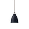 Caravaggio Matte Pendant Light  option Matte Dark Ultramarine