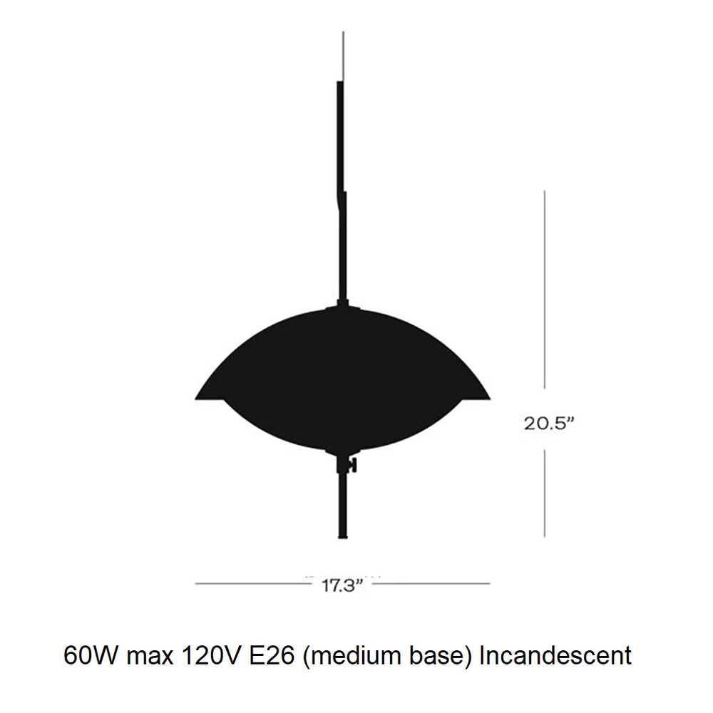 Clam Pendant Light