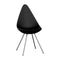 Drop Dining Chair  option Black / Chrome