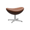 Egg Ottoman  option Essential Walnut