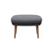 Fri Lounge Chair with Wood Legs  option Chair with Christianshavn 1171 Ottoman