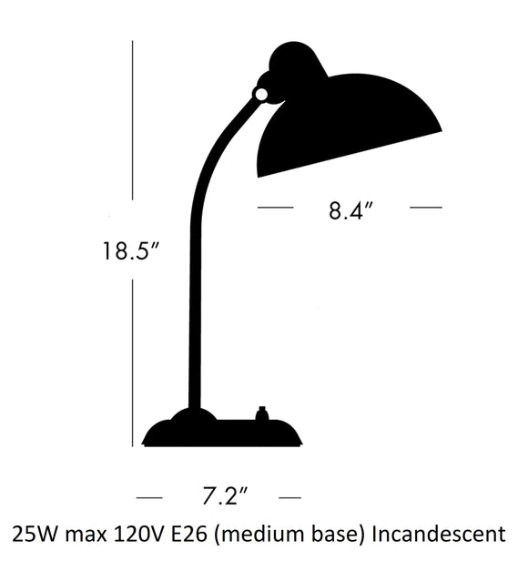 Kaiser Idell Table Lamp