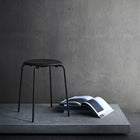 Leather Low Dot Stool (Set of 2)