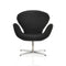 Miniature Swan Chair  option Black