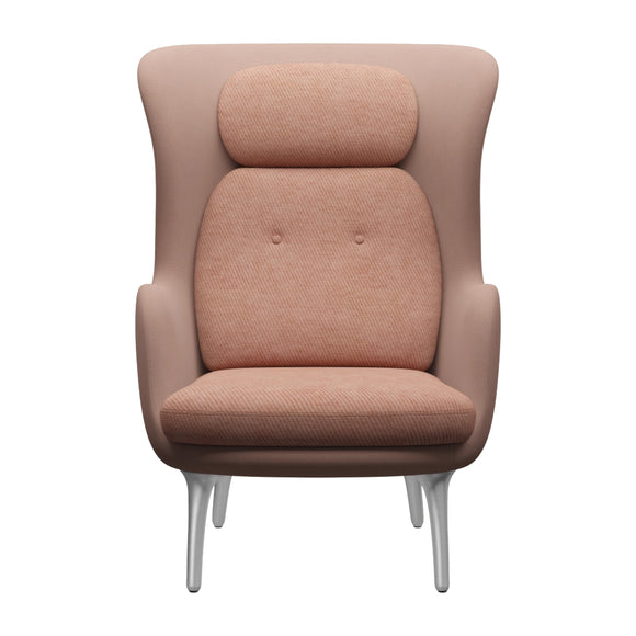 Fritz Hansen Ro Lounge Chair with Metal Legs 2Modern