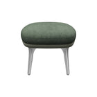 Ro Ottoman with Metal Legs