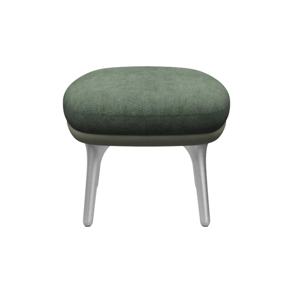 Ro Ottoman with Metal Legs