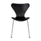 Series 7 Dining Chair  option Colored Ash 195 Black