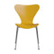 Series 7 Dining Chair  option Colored Ash True Yellow