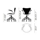 Series 7 Fully Upholstered Task Armchair
