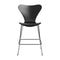 Series 7 Stool  option Colored Ash Black