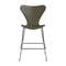 Series 7 Stool  option Colored Ash Olive Green