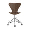 Series 7 Task Chair  option Clear Lacquer Walnut