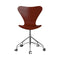 Series 7 Task Chair  option Colored Ash Venetian Red