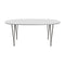 Superellipse Dining Table  option Brown Bronze 390