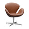 Swan Lounge Chair  option Essential Walnut