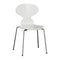 Ant Dining Chair  option Ash White