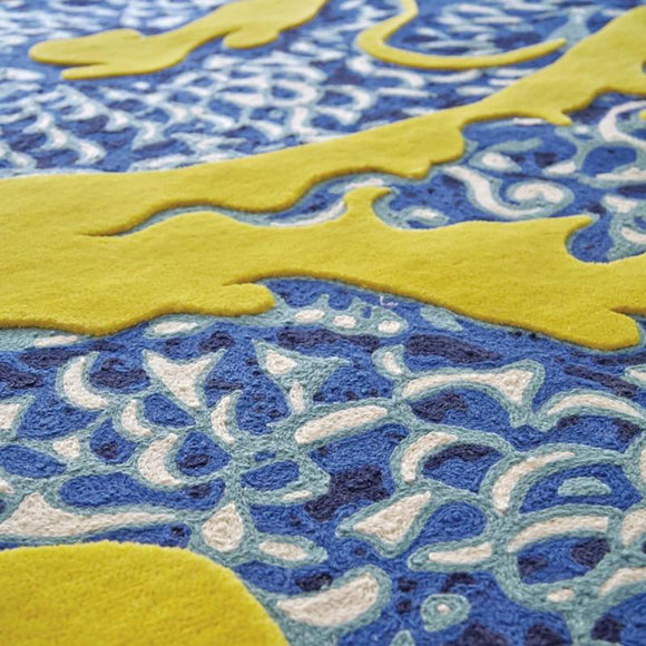 Blue China Rug