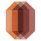 Diamond Outdoor Rug  option Orange-Wine