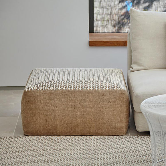 Espacio Raw Small Ottoman