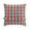 Garden Layers Big Outdoor Cushion Tartan  option Blue