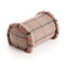 Garden Layers Big Outdoor Tartan Roll  option Terracotta