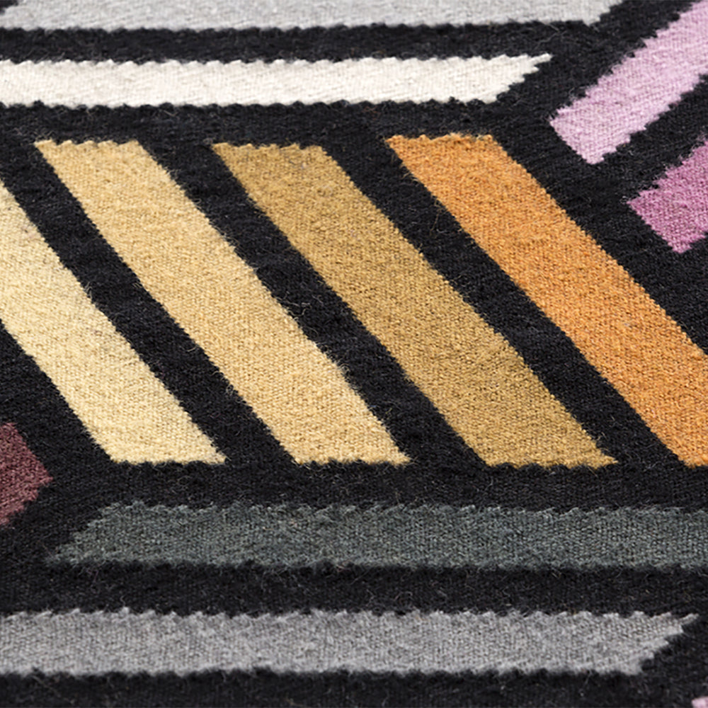 Kilim Parquet Hexagon Rug