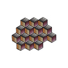 Kilim Parquet Hexagon Rug