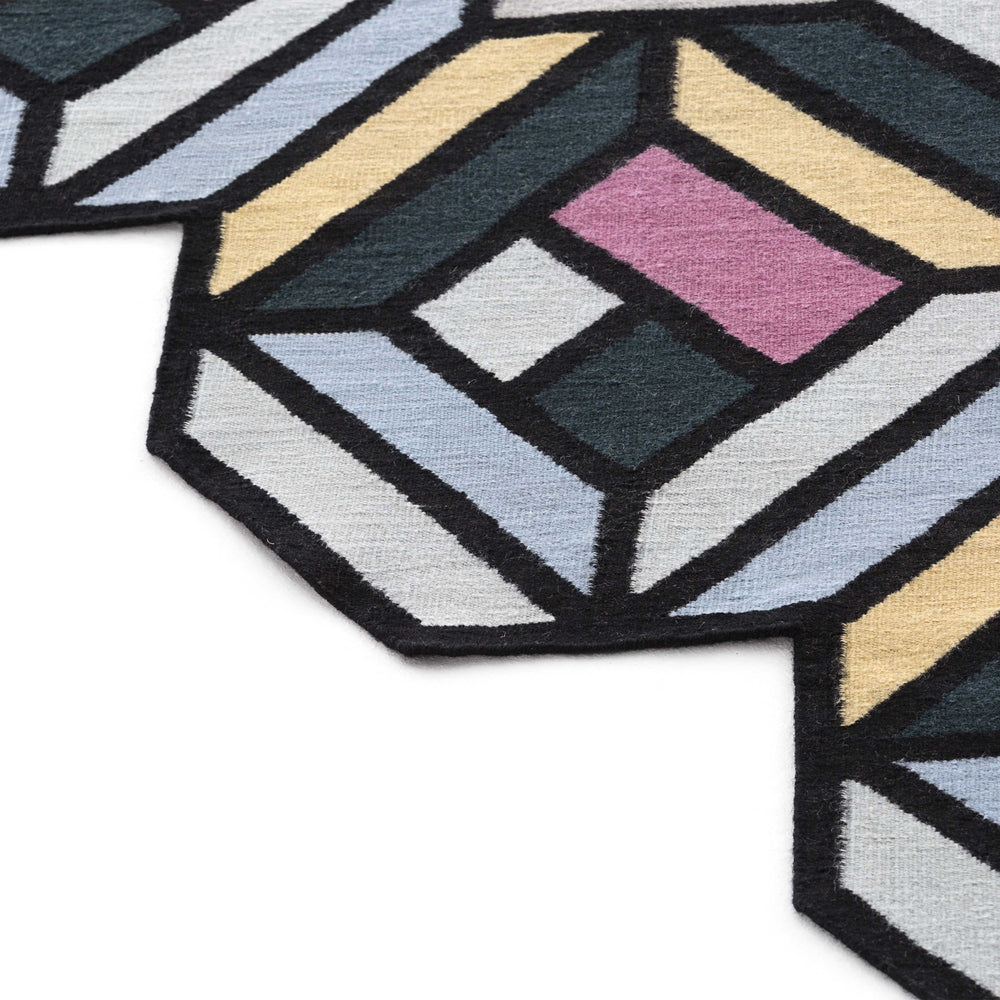 Kilim Parquet Tetragon Rug