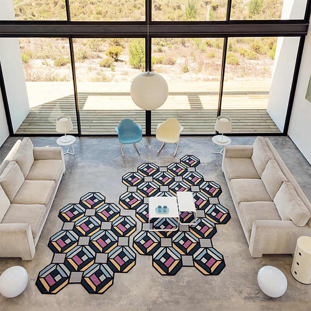 Kilim Parquet Tetragon Rug
